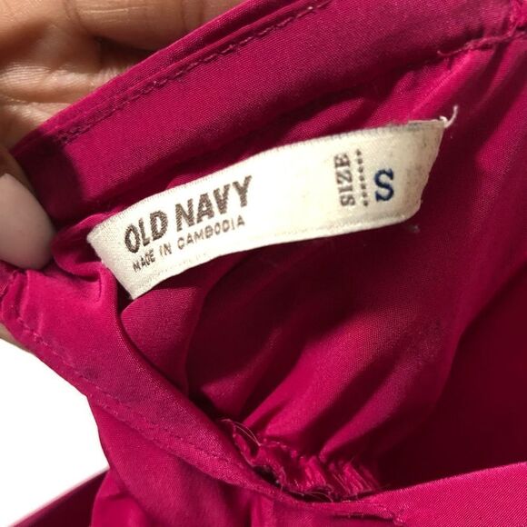 Old Navy Pink Orange Maxi Sleeveless Dress Size Small - Picture 5 of 5